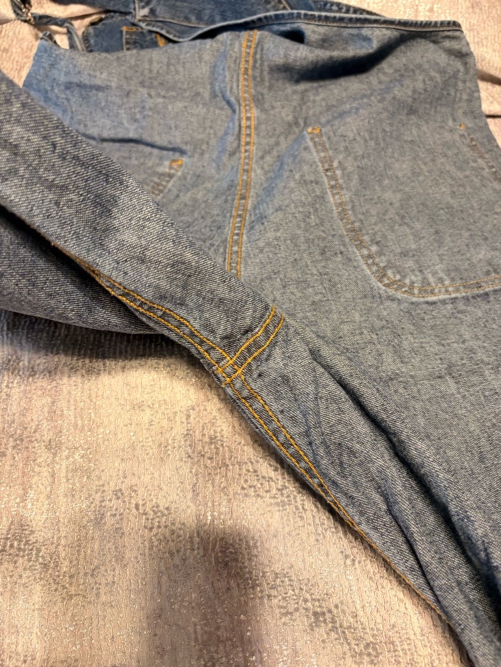 Polo by Ralph Lauren Medium Blue Denim Women's Overalls - Picture 6 of 7